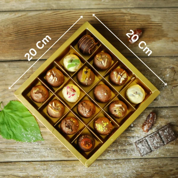boite boules d’énergie chocolatées 16pcs ≈300g